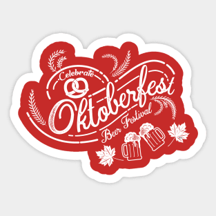 Celebrate Oktoberfest Beer Festival Shirt Gifts T Shirt Tee Sticker